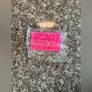 New Silicone Alphabet/Numbers Baking Mold